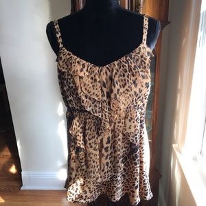 Forever 21 Leopard Camisole Top